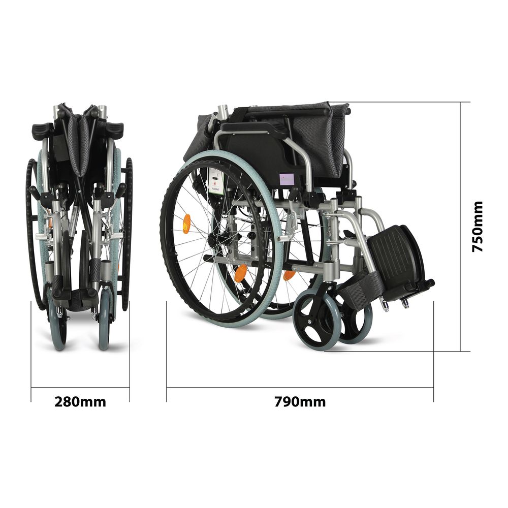 Lichtgewicht rolstoel | Comfortabel & inklapbaar
