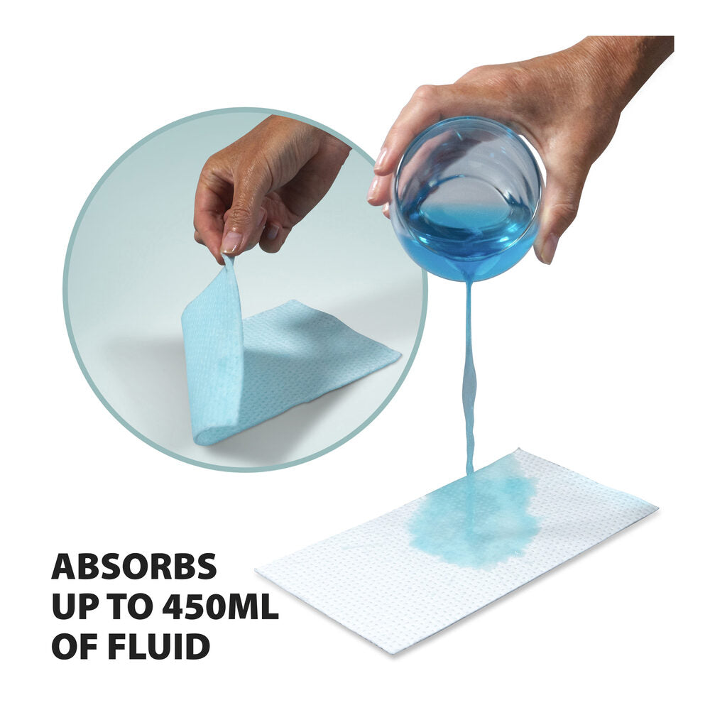 Toiletemmer zakken met absorberende pads